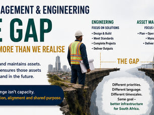 Bridging the Gap Between Engineering and Asset Management: The Missing Link in South Africa's Infrastructure Delivery
