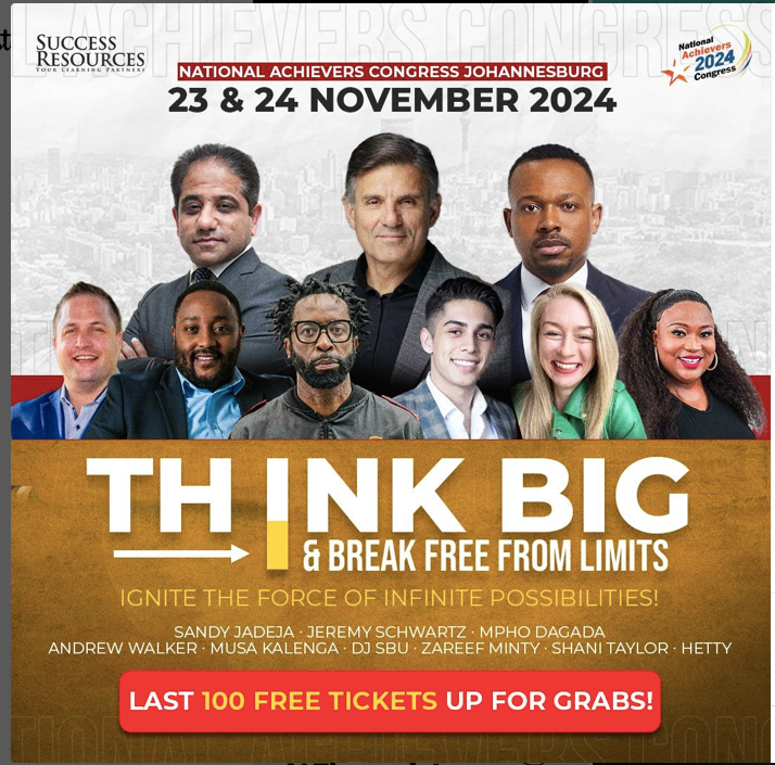 Unlock Your Full Potential: Join the National Achievers Congress 2024