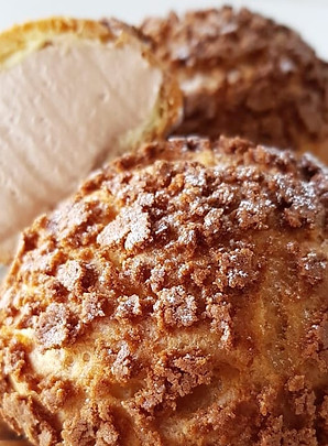 Creampuff, Chocolate Creampuff, Patisserie PariSco, Guam, Bakery, French