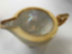 Thumbnail: Antique MZ Altrohlua Art Deco Lustreware Sugar and Creamer Set