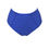 Thumbnail: Pour Moi Sicily High Waist Bikini Brief - Blue/White