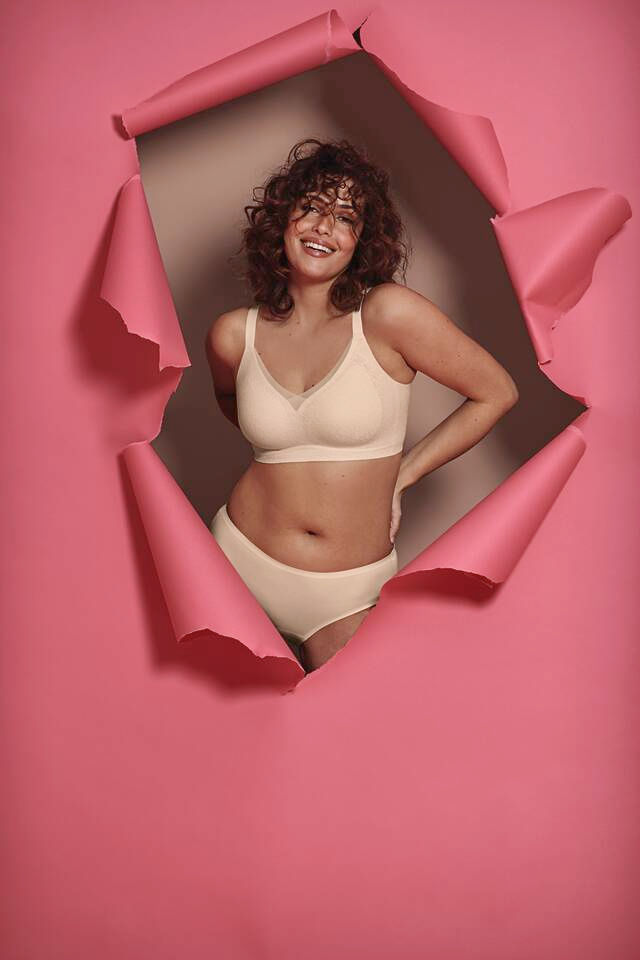 Thumbnail: Anita Essential Smart Non Wired Padded Bralette - Smart Rose - 5433