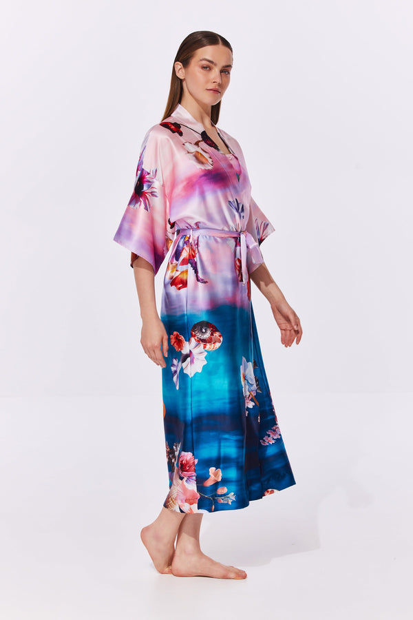 Thumbnail: Gottex Under The Sea Kimono - 26US730