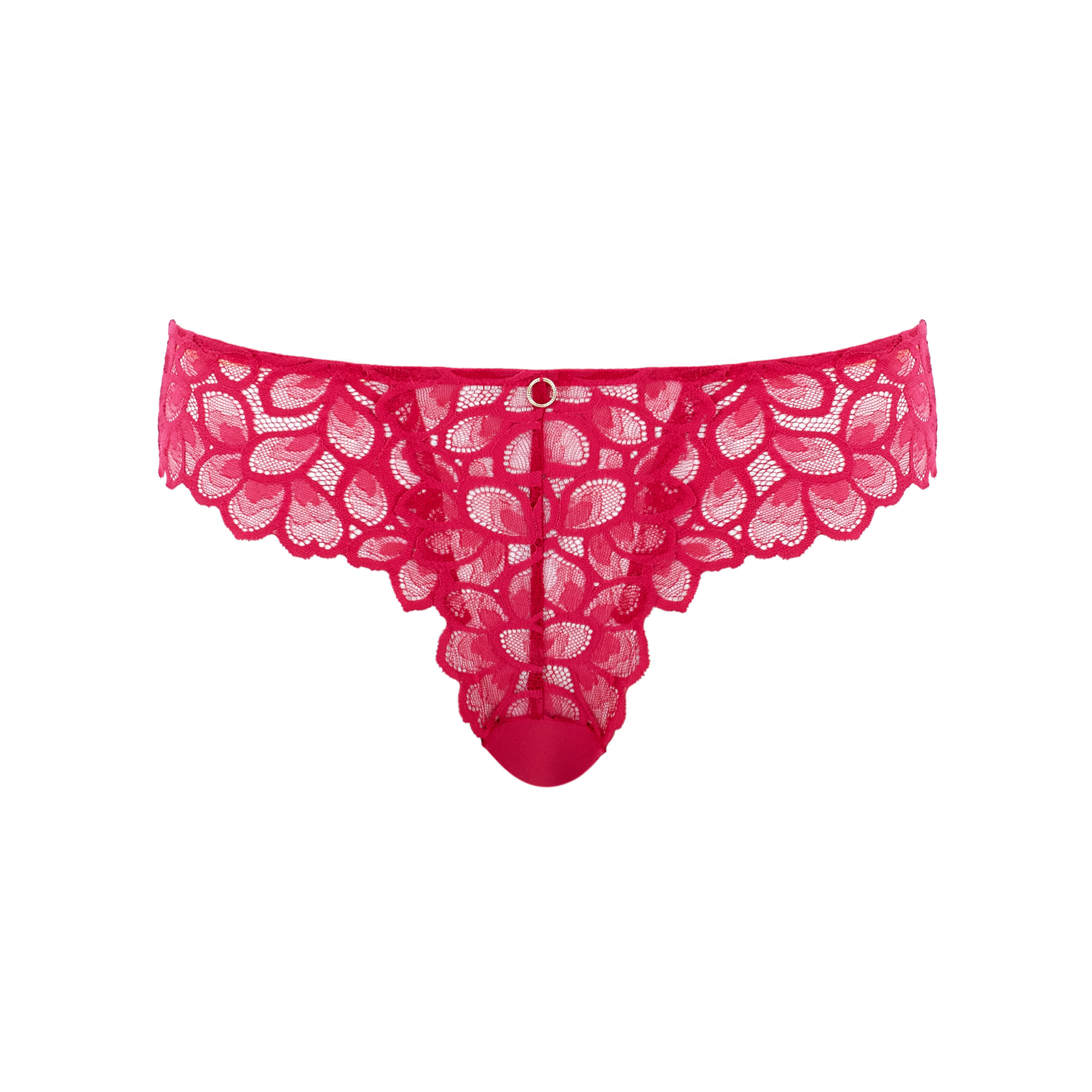 Panache Allure Brazilian Brief - Raspberry