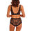 Thumbnail: Wacoal Sensu Lace Short - Black - WE601266