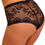 Thumbnail: Wacoal Sensu Lace Short - Black - WE601266