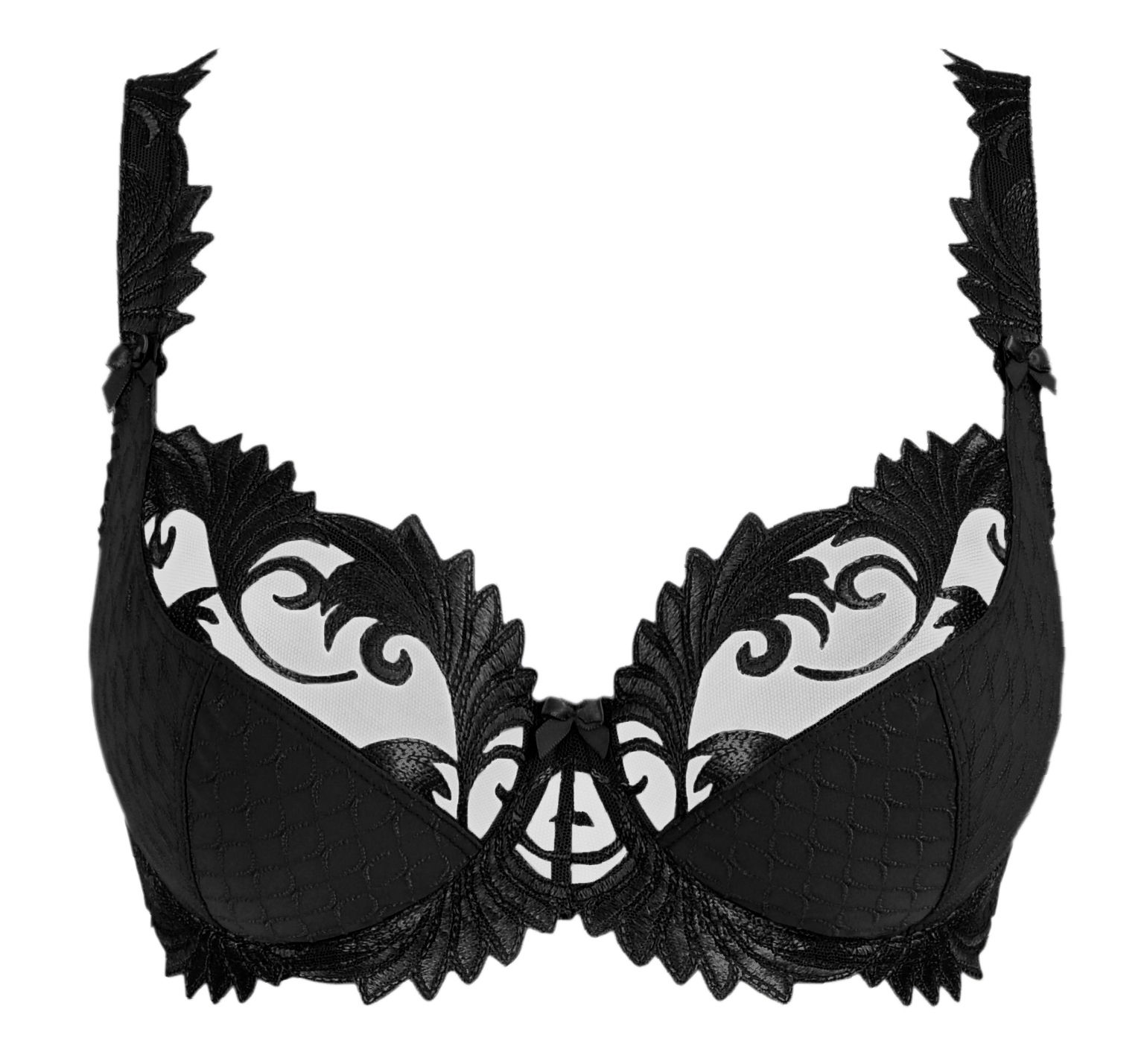Empreinte Thalia Low Necked Underwired Bra - Black - Style 1856