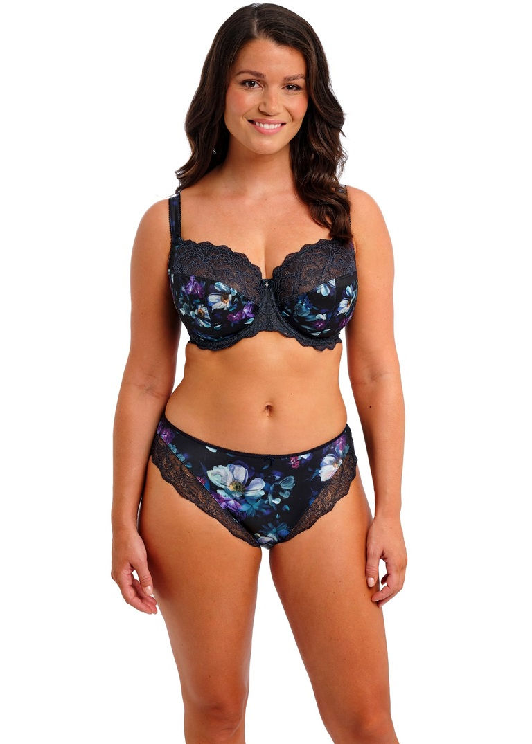 Thumbnail: Fantasie Lucia Midnight Underwired Side Support Bra - FL101501MIH