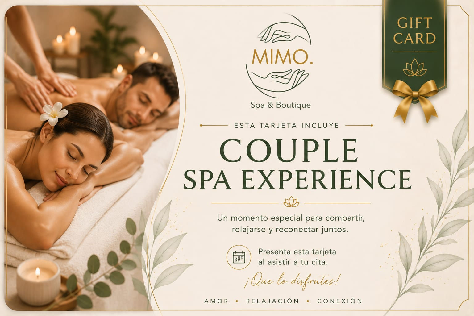 MASAJE DE PAREJA