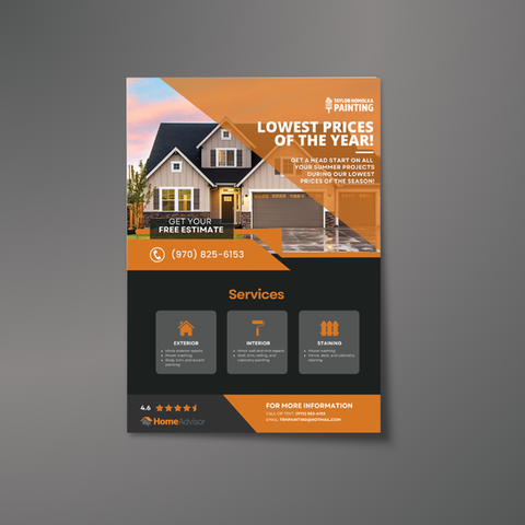 Taylor Homolka Painting Promotion