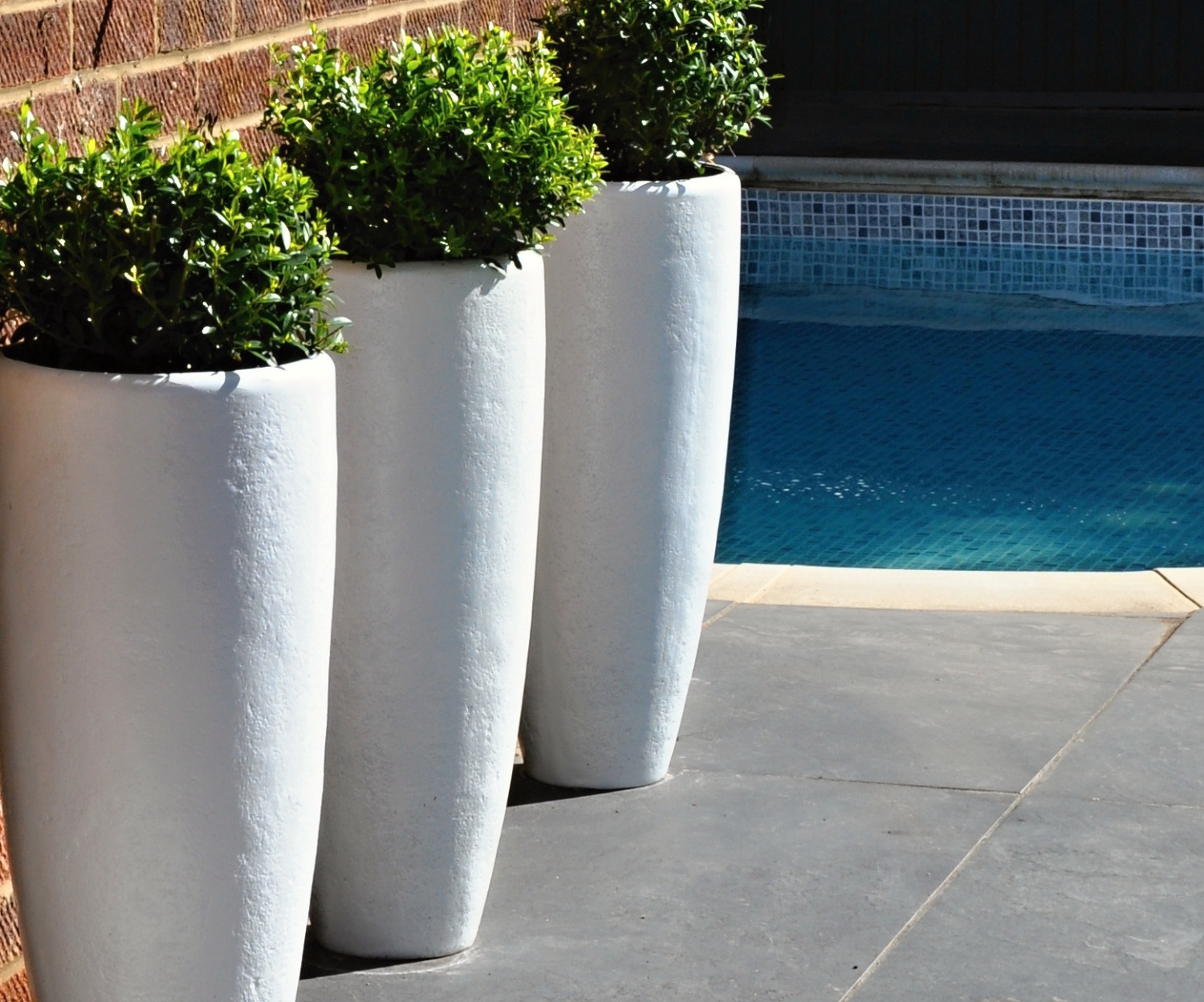 family garden with pool marlow