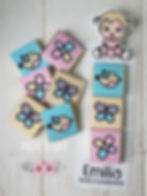 Cartolina con cioccolatini