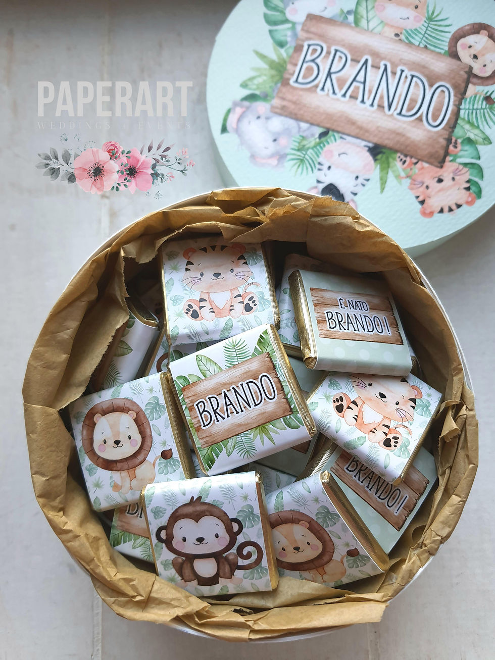 Box cioccolatini personalizzati