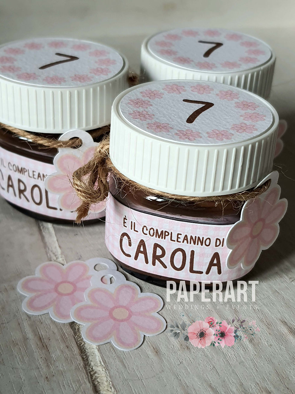 Nutelline personalizzate