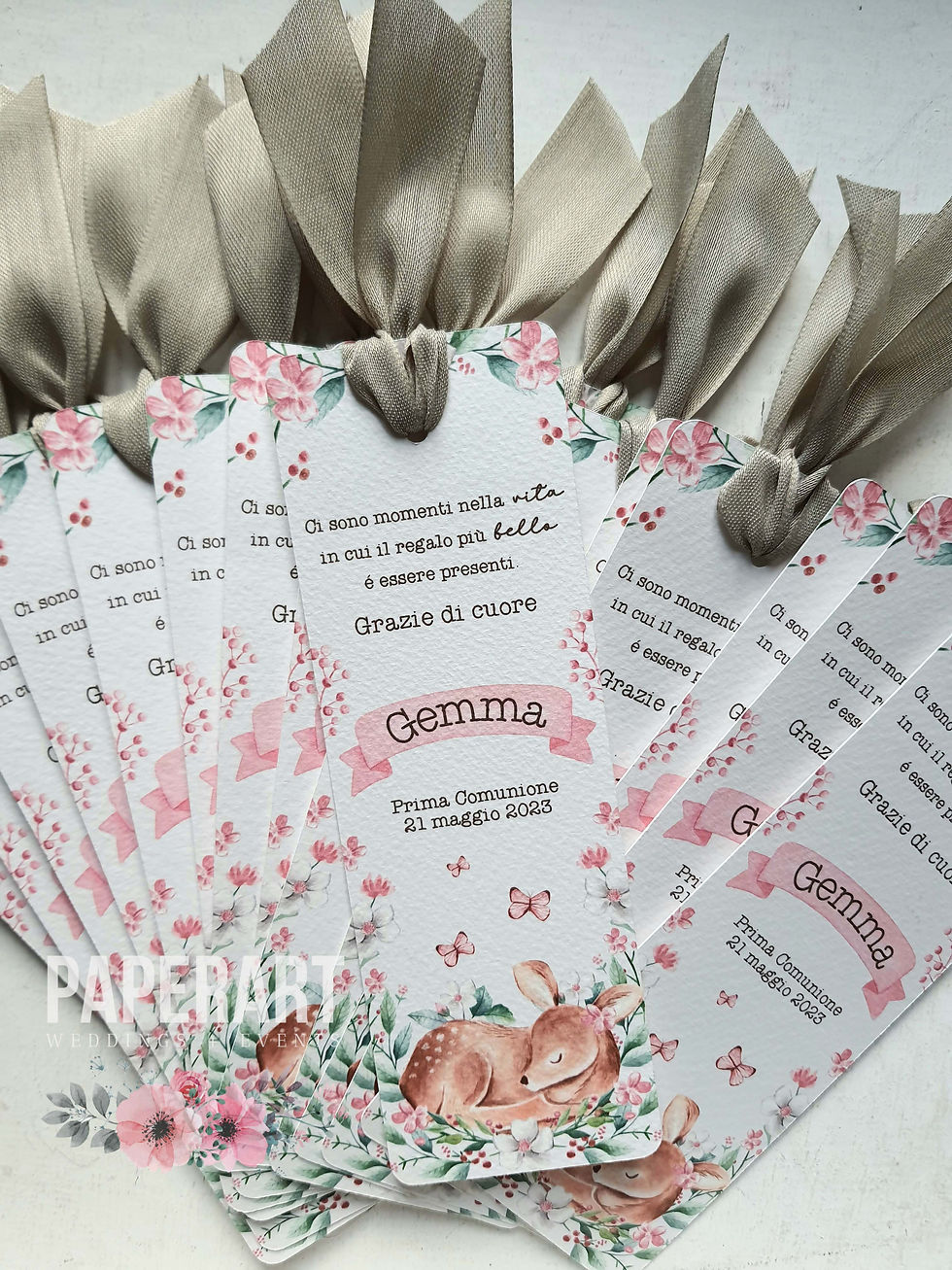 Segnalibro - Mod. Baby Cerbiatto