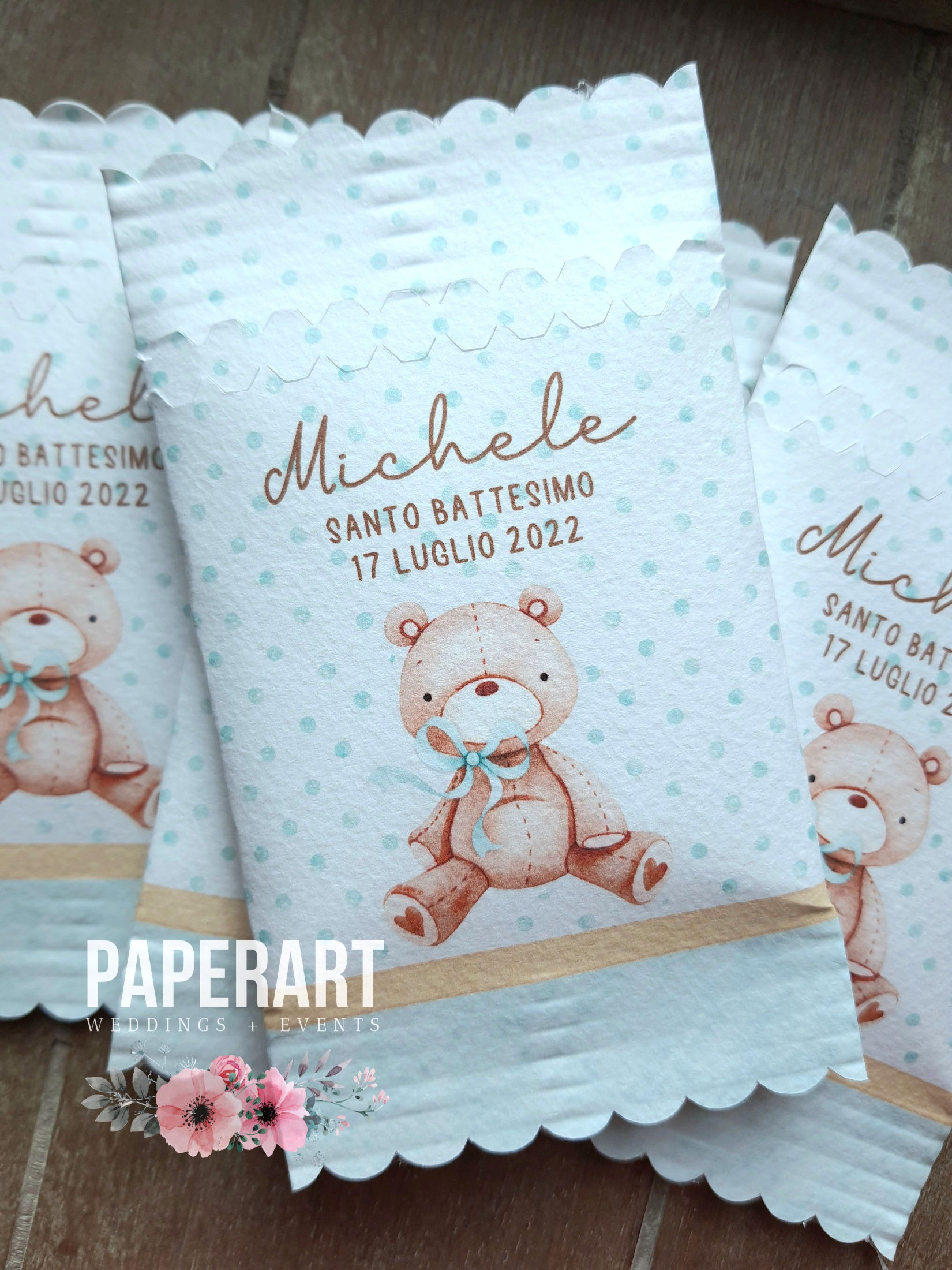 Bustina a STRAPPO - Mod. Teddy Bear