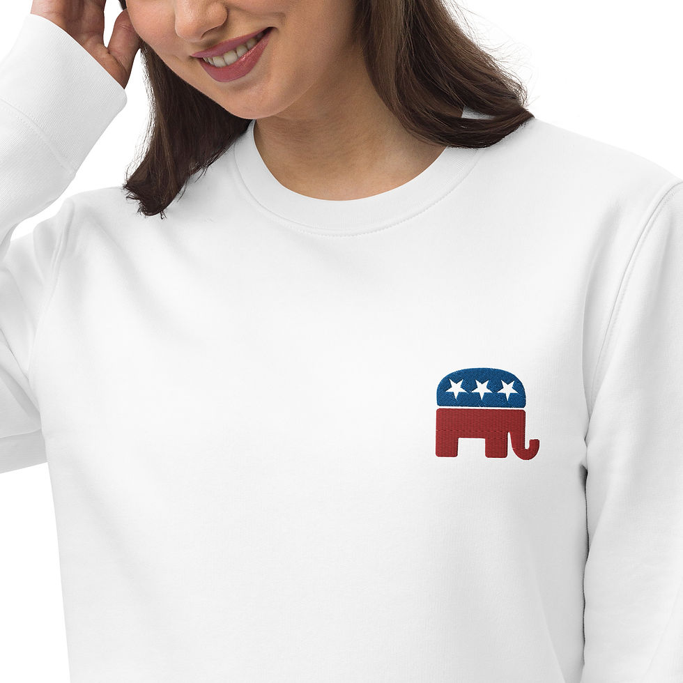 Thumbnail: Republican Party Unisex eco sweatshirt