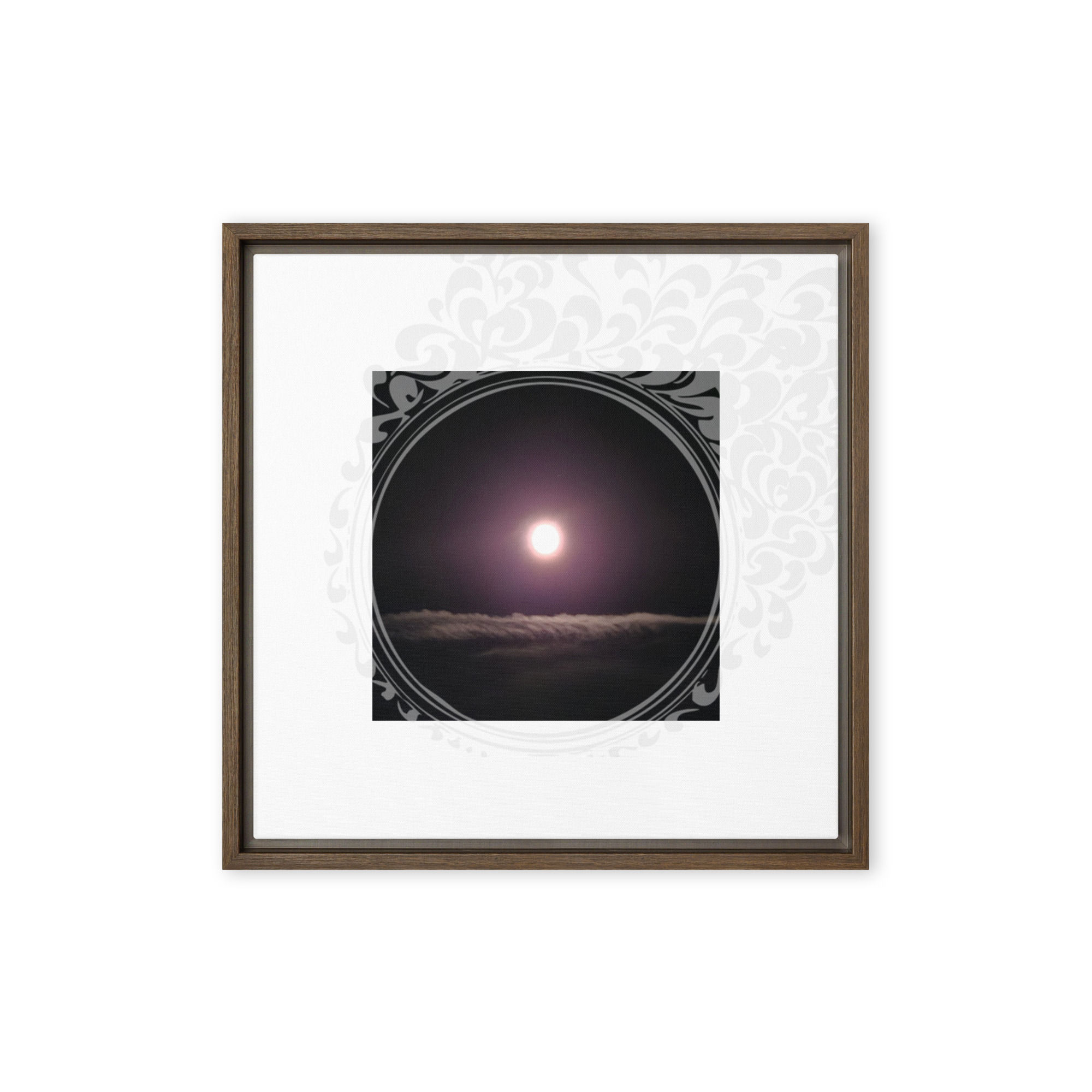 Framed Catalog Print on Canvas