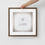 Thumbnail: Framed Catalog Quote on Canvas 