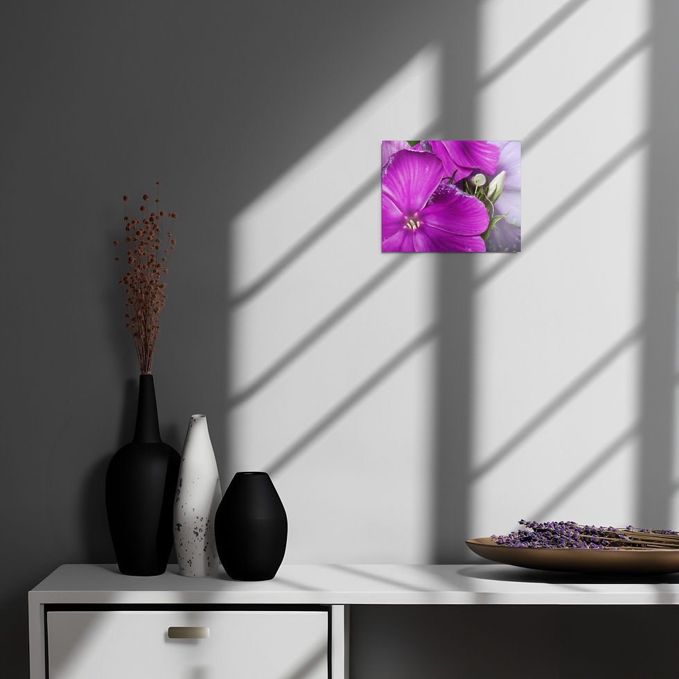 Thumbnail: Violet Splendor Metal Print
