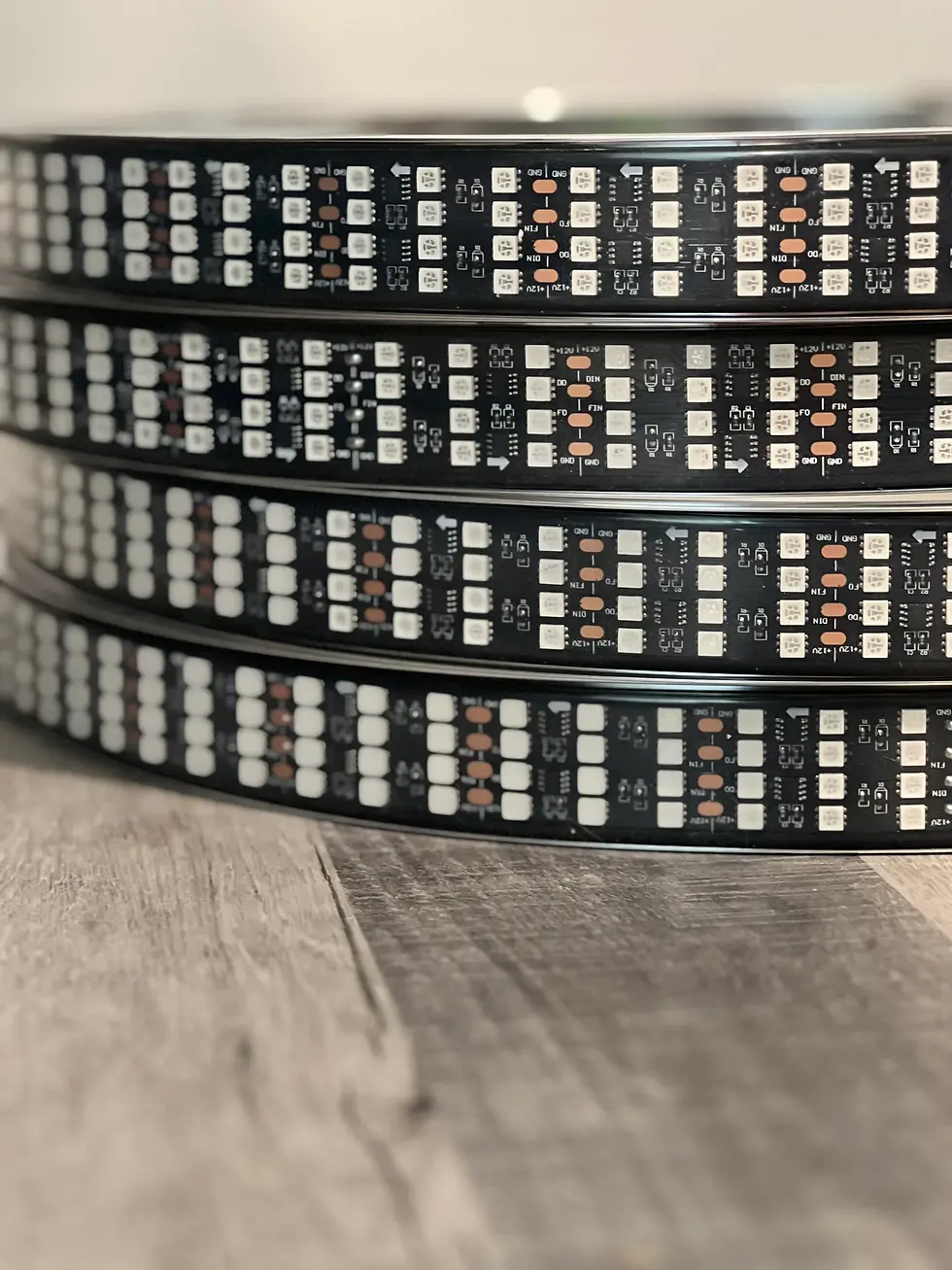 Thumbnail: Quad Row High Intensity RGBW Chasing Wheel Lights