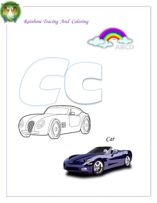 alphabets letter tracing