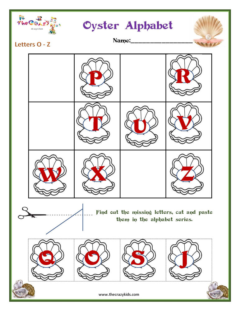 Alphabets Letter Tracing
