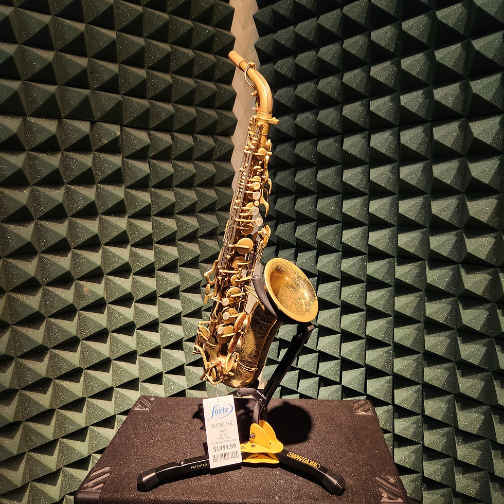 1942-44 Buescher "400" Alto Saxophone