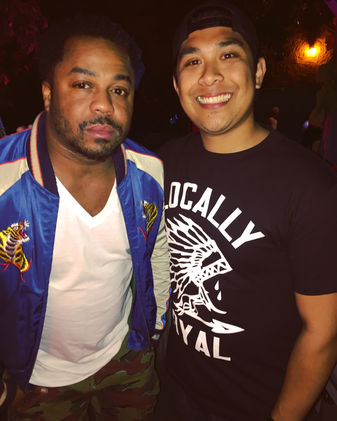 Torio performing at EOS Lounge in Santa Barbara, CA with Grammy Nominated producer Just Blaze.