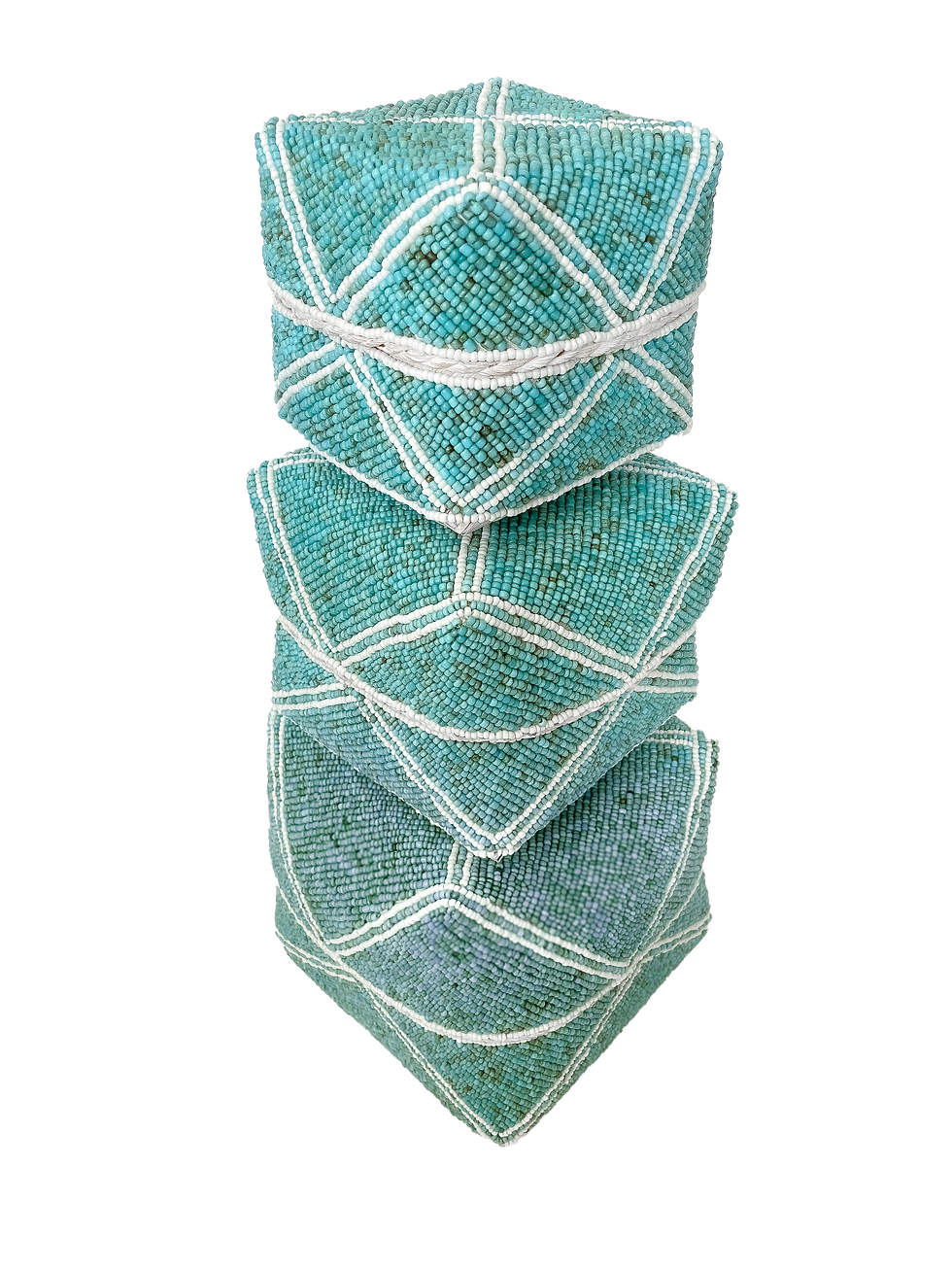 Thumbnail: Bali Beaded Box Set - Blue color