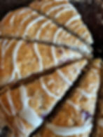 Cranberry Orange Scones (half round)
