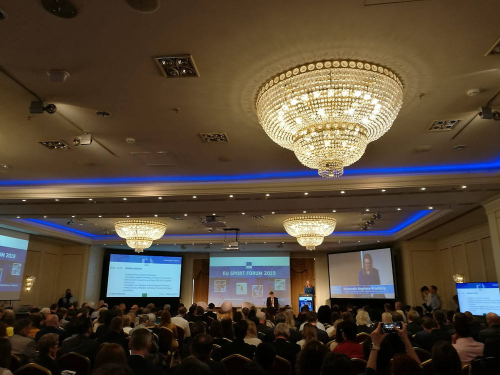 Full house during Antoaneta Angelova-Krasteva's opening address