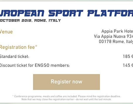 Registration deadline for the #ESP2019 is extended!