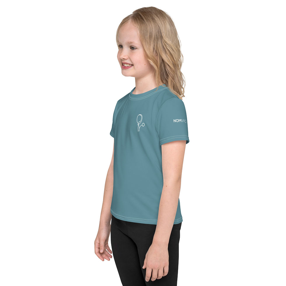 Miniatura: Camiseta deportiva infantil Calypso Azul