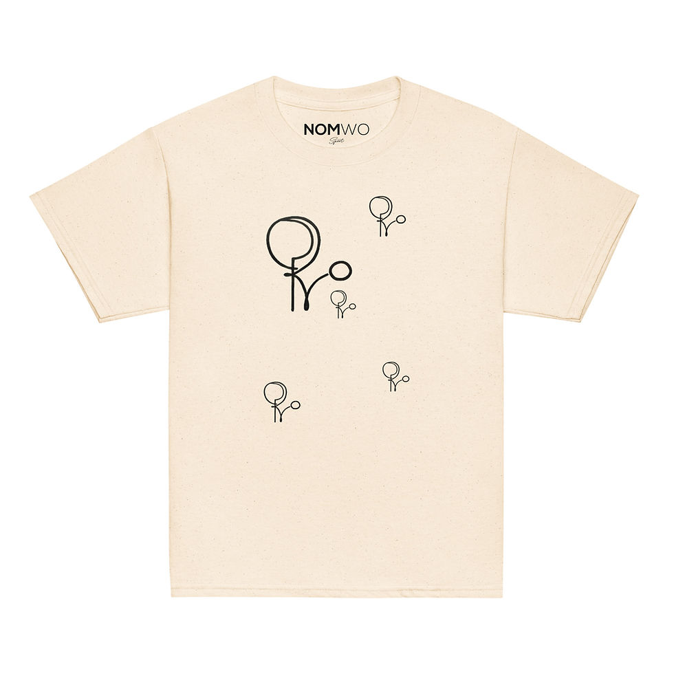 Thumbnail: Wear Your Passion youth tee-shirt - Natural