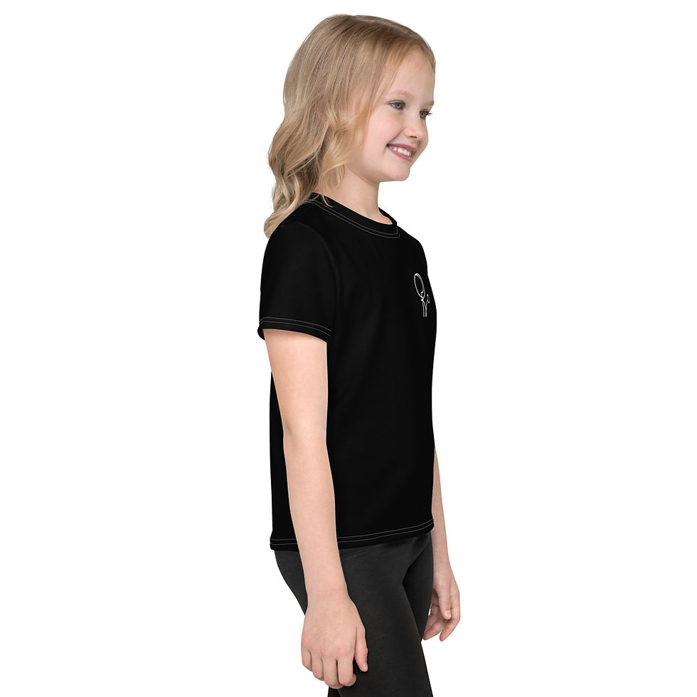 Miniature : T-shirt de sport pour enfants - Noir