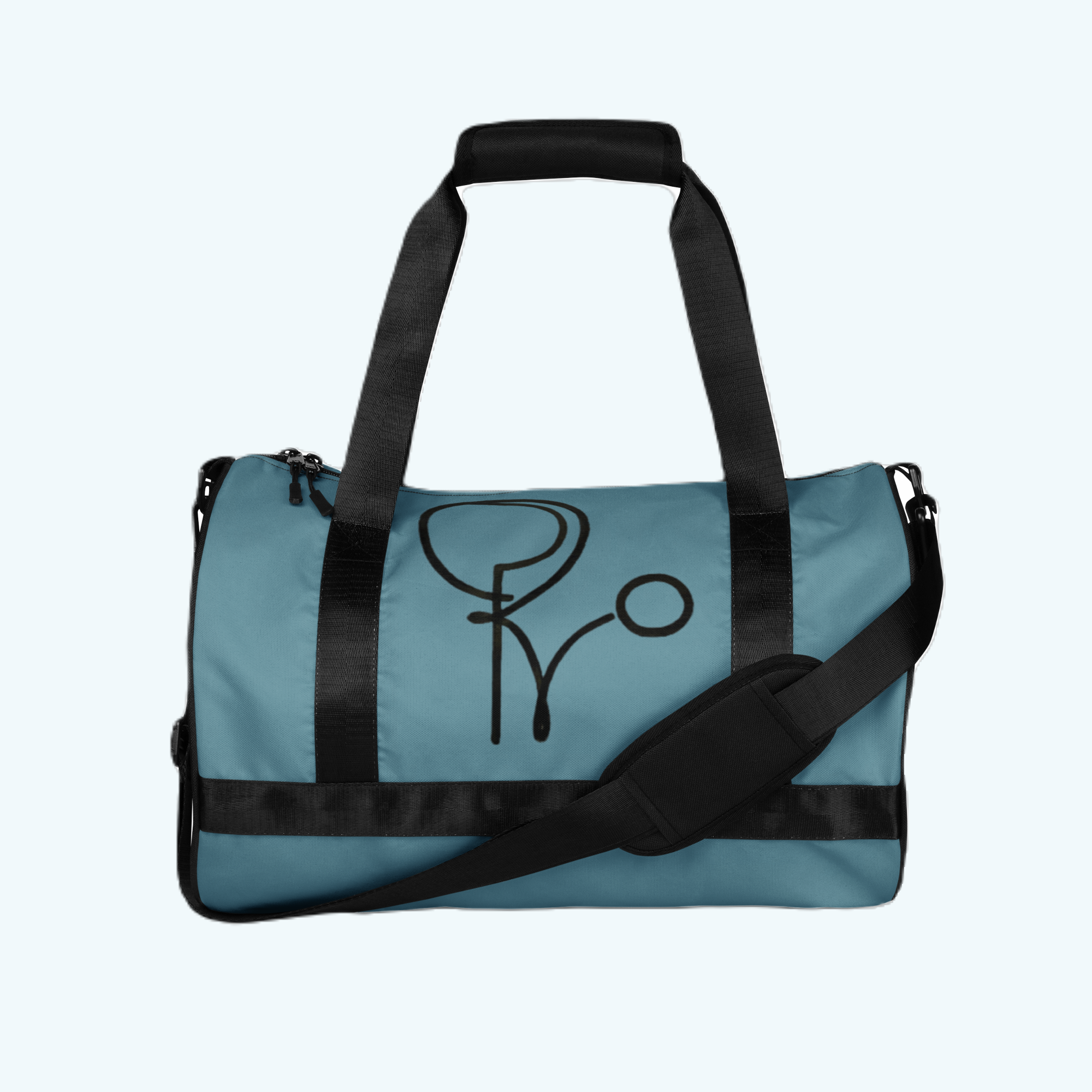 Bolsa de gimnasio azul Colección Tenis
