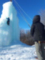 Escalade sur glace à Québec et Lévis