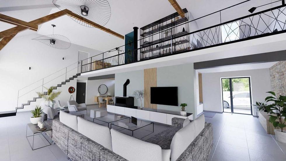 Perspective 3D maison complèete par Plan Maison Québec