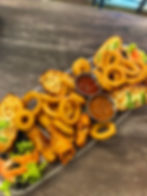 Arranged Food and Objects
