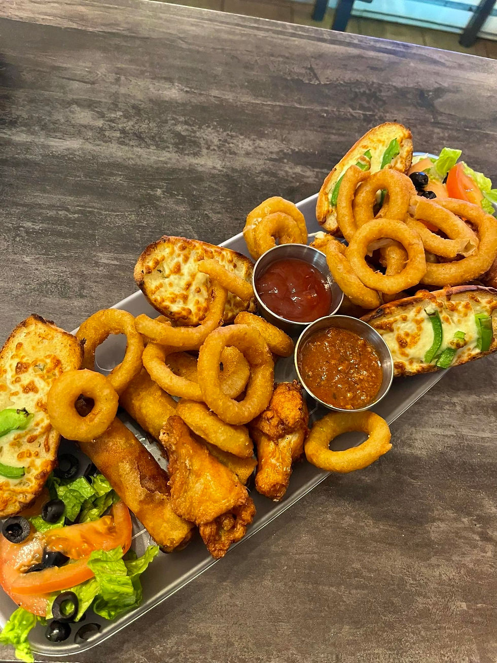 Arranged Food and Objects
