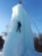 Escalade sur glace à Québec et Lévis