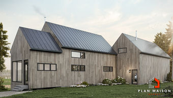 Plan de chalet, Plan de garage