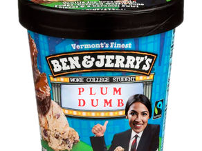 BEN AND JERRY’S ANNOUNCE NEW FLAVOR TARGETED TO COLLEGE KIDS – PLUM DUMB