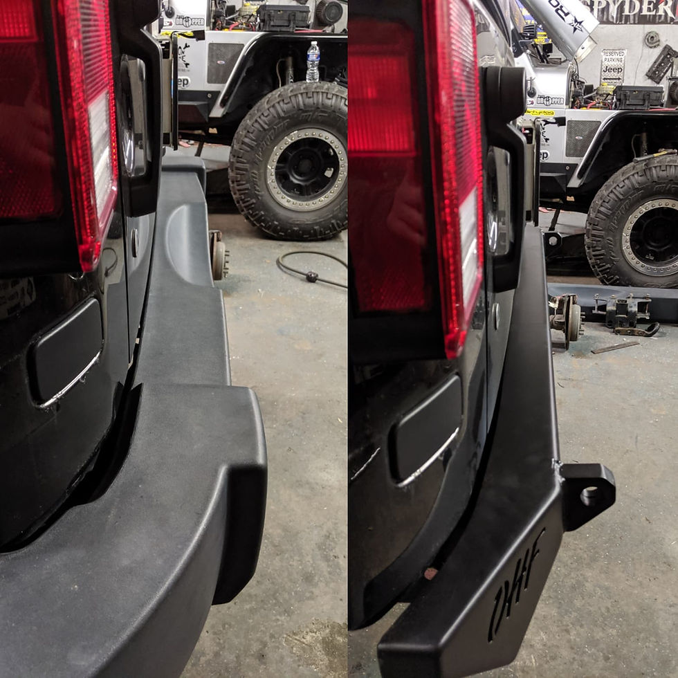 Thumbnail: JK/JKU Insanity Rear Bumper