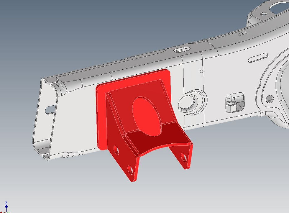 Thumbnail: JK/JKU HD Crossmember Mounts
