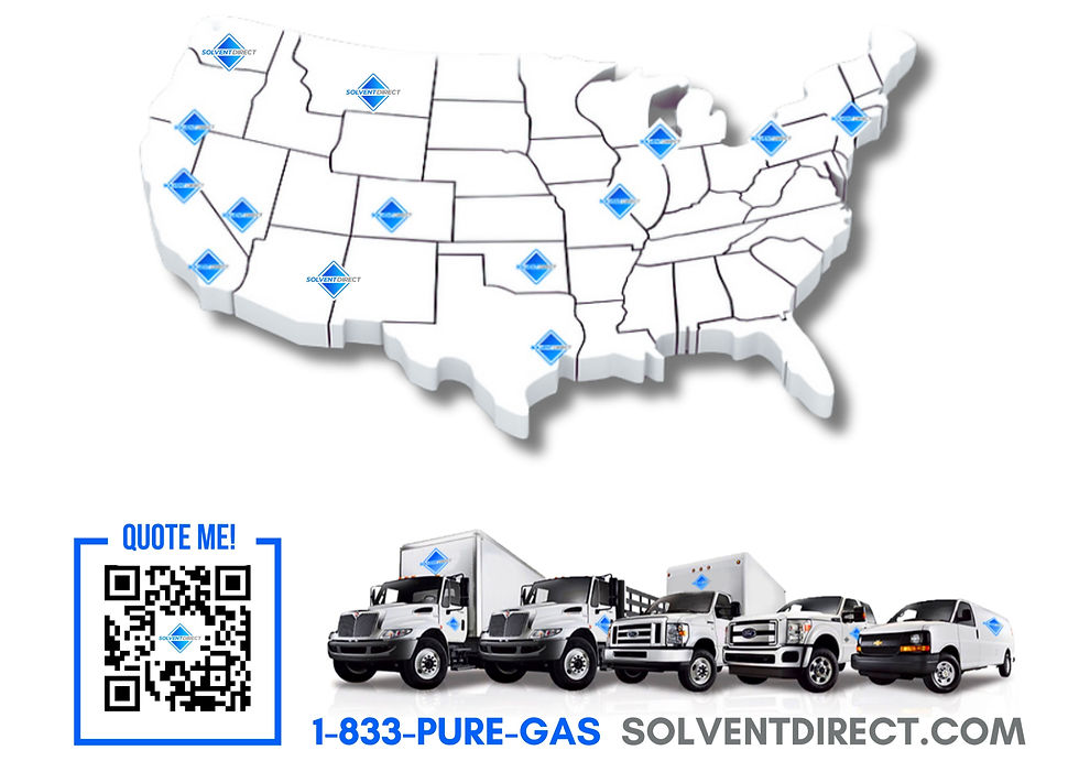 Solvent Direct National Distribution Network