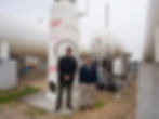 Rami Rodriguez, President of Cortera Gas and Kyle Hernandez, Solvent Direct Technical Sales Director meet in El Campo, TX to discuss the future of high purity butane and medusa fast crash prevention.