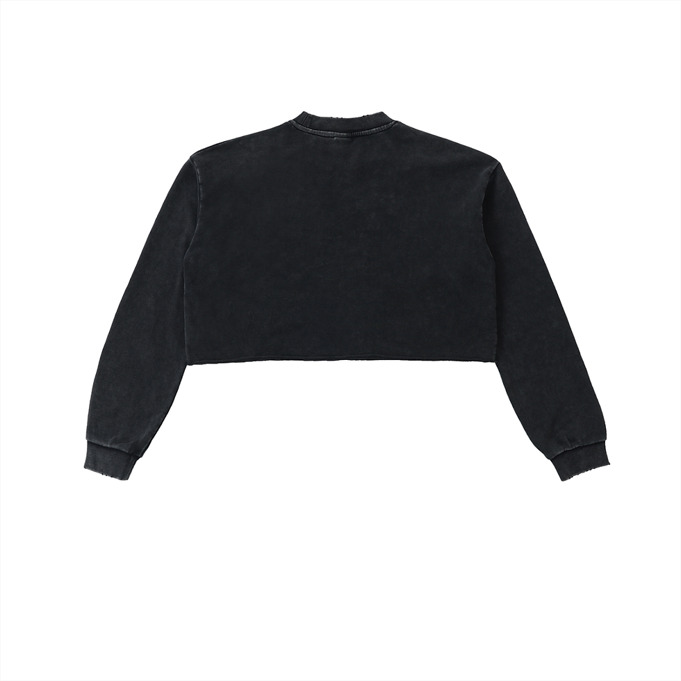 Thumbnail: UJD Women's Cropped Sweatshirt