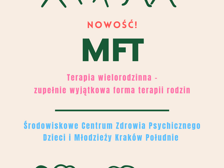 Nowość! Terapia wielorodzinna
